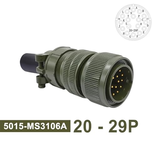 Conector circular 5015 para evitar cortes de señal en maquinaria CNC 2