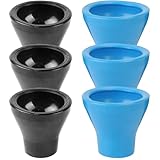 EXCEART Recogebolas de Golf Ventosas Portátiles, 6 Unidades Pequeñas y Reemplazables para Uso en Prácticas de Golf y Accesorios para Recoger Balones sin Agacharse