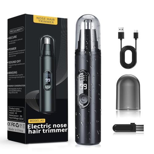 ZKBBA 電動鼻毛カッター Type-C充電式