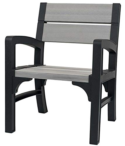 Preisvergleich Produktbild Allibert Sessel Montero, graphit / brownish grey