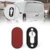 JERICMOTO 2PCS Dummy False Door Lock for Vans/Commercial Vehicles, Anti-Theft Deterrent Security Lock Protection Kit for Lorries, Trucks, Caravans, Motorhomes #2