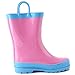 SANRIO Hello Kitty Girl's Pink Rain Boots - Size 7-8 Toddler