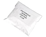 1 Lb 16 Oz Anhydrous Granular Graphite Crucible Powder Deoxidizing Casting Flux For Melting Assaying Refining Gold Silver Copper Separating Impurities