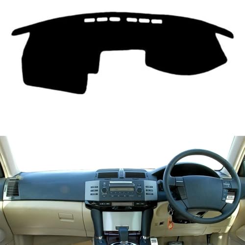AREWFRSG Car Dashboard Cover for Toyota Mark X 2004-2009 for Toyota Reiz 2005-2009 Dash Mat Accessories
