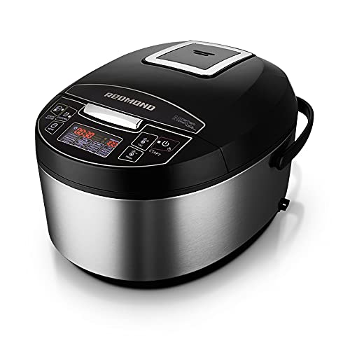 Multicocina REDMOND RMC-RMC-M4512 (ruso) con 40 programas (pan, cocción al vapor, etc.), pantalla táctil LCD, 5 litros, Multivarka