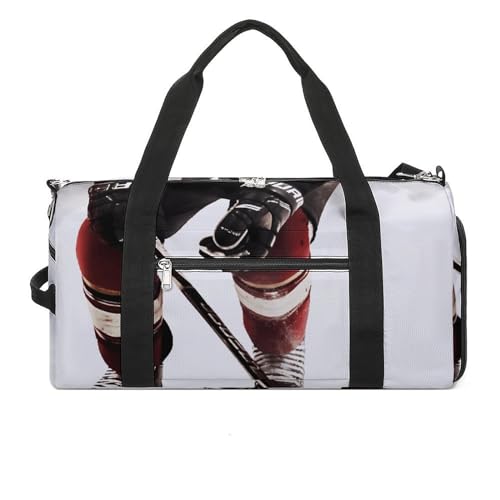 Sac de sport imprimé hockey sur glace parfait pour vos voyages