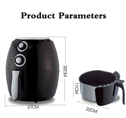 Friteuse à air chaud 1400W multi-function avec panier antiadhésif - 3