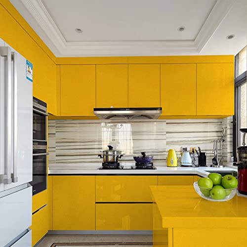 Wadile Peel And Stick Wallpaper 15.7" X 393.7", Shiny Contact Paper Solid Color Waterproof, Glitter Vinyl Colored Wall Paper Self Adhesive, Glossy Wallpaper Removable For Cabinets/Countertop #TOP1