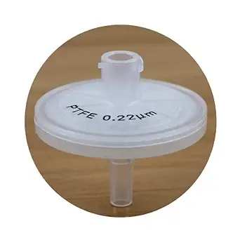 LABLPSAI Syringe Filter PTFE 25mm Diameter 0.22?m Pore Size, Hydrophobic, 100Pcs