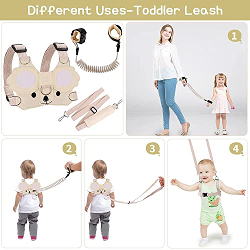 Yiomxhi Toddler Harness for Boys Girls Koala Anti-Lost Baby Reins for 1-4 Year Old - Image 3