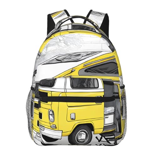 Sac à dos ordinateur portable noir grande capacité unisexe décontracté pour école et extérieur