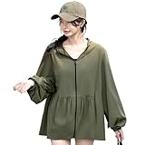 [Teddy] ラッシュガード レディース 水着体型カバー ロング 薄手 伸縮性 UPF50+ 日焼け防止 rashguard060 M カーキ