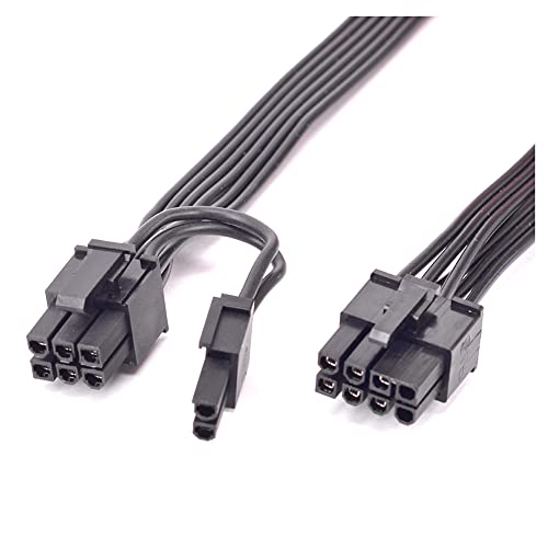 Cable de energía SATA PCIe 6Pin a 3 SATA Oro miniatura 2