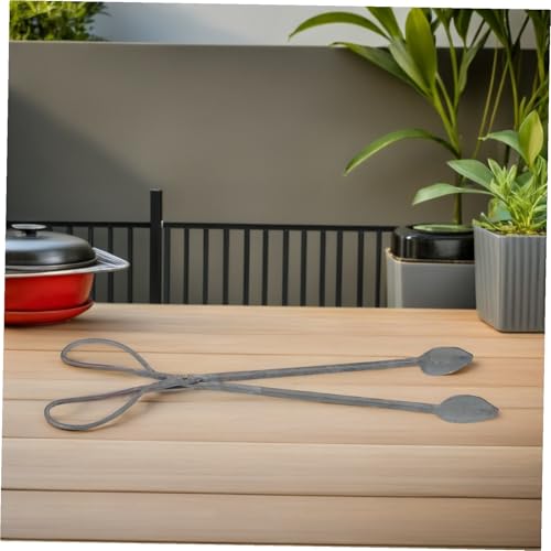 Pinzas multipropósito DIYEAH de hierro negro para leña de chimenea e interiores 6