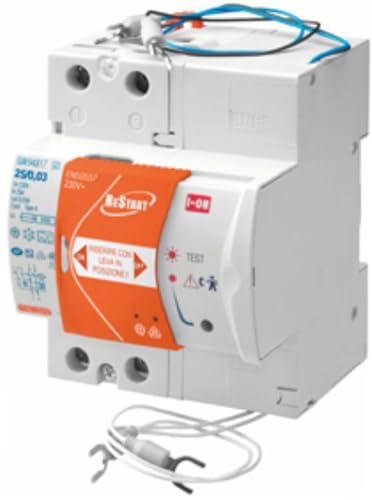 Gewiss Restart , Interruptor diferencial de rearme automático
