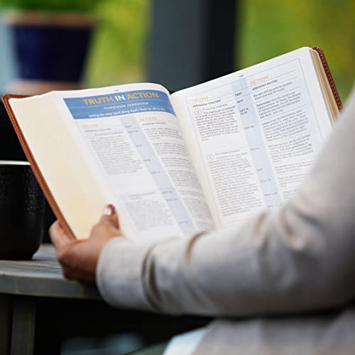 Kjv, Spirit-Filled Life Bible, Third Edition, Leathersoft, Brown, Red Letter Edition, Comfort Print: