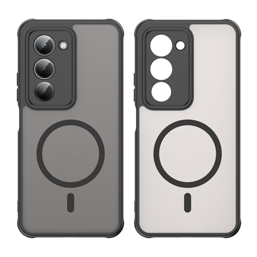 Image of Compatible with REDMI 15 (169mm) Case Cover,Compatible with MagSafe,Anti-Fall,Compatible with Xiaomi Redmi 15 (169mm) 25057RN09E Cell Protective Phone Case Black