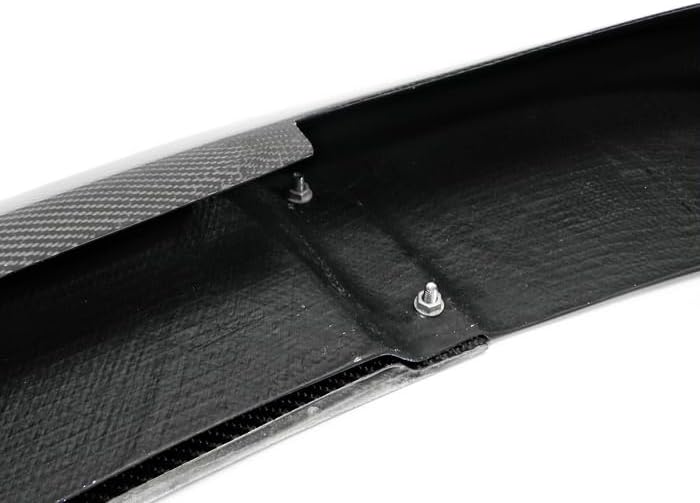 For Benz W204 C63 Revoz RBS II Style Carbon Front bumper Wing Lip Face-Lifted
