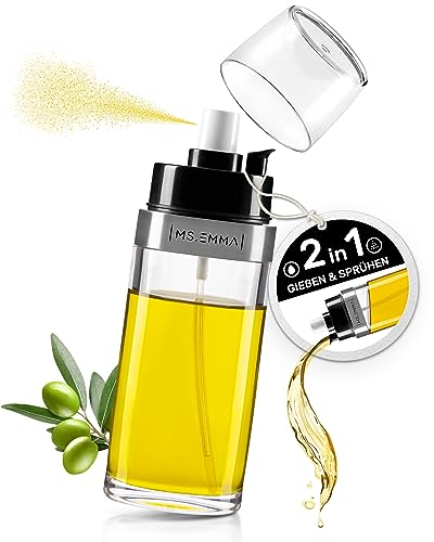 MS. EMMA Ölsprüher mit praktischem Ausgießer -geniale 2 in 1 Funktion für vielseitigen...