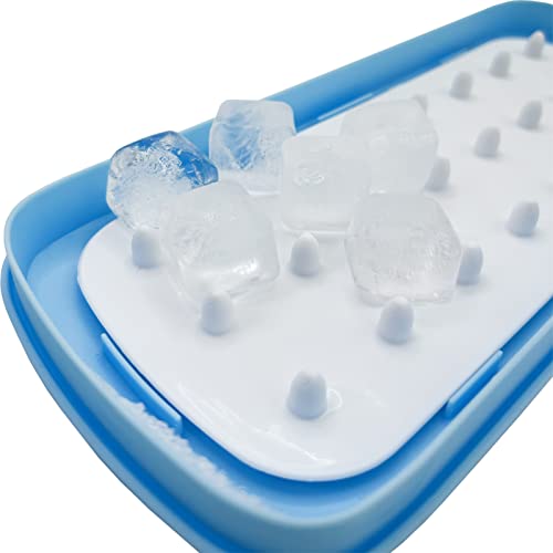 Molde para cubitos de hielo con tapa y cuchara miniatura 5