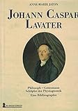 lavaterstrasse 40 zürich  Johann Caspar Lavater. Philosoph - Gottesmann - Schöpfer der Physiognomik