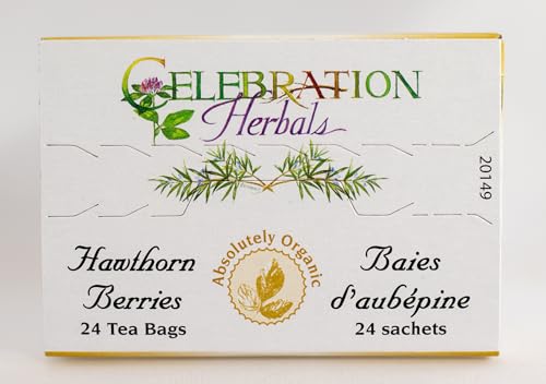 Celebration Herbals Organic Hawthorne Berries Tea Bags 24 Count - Thumbnail 7