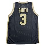 Autographed/Signed Braden Smith Purdue Black College Basketball Jersey JSA COA