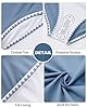 HOZIY Swim Suit for Girls 10-12 Teen Bikini Sets Swimsuit 2 Piece Crisscross Adjustable Straps Bathing Suits Tween Kids Swimwear Blue Stripe #4