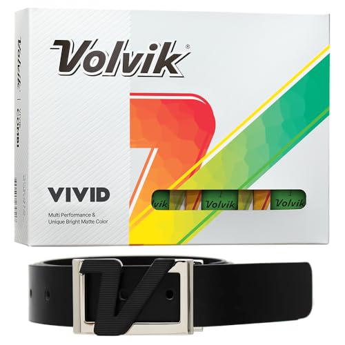 Volvik Vivid�}���`�p�t�H�[�}���X��3�s�[�X�\�� ���j�[�N�Ȗ��邢�}�b�g�J���[�d�グ�̃S���t�{�[��1�_�[�X(�O���[��) 100%�{�v�x���g�t���A�u���b�N