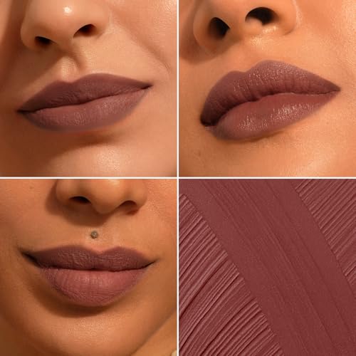 Image of Pilgrim Oh So Creme! Bullet Lipstick | Silky-Matte Finish | Highly Pigmented and Long Lasting | Enriched with Exotic French Grape Seed Oil | (Nude amour-04)