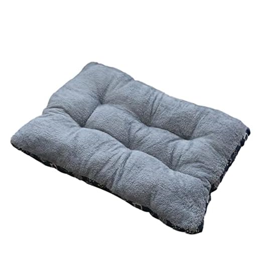 Camas de gato para gatos de interior | Almofada de dormir para cachorro quente com fundo antiderrapante | Tapetes de cachorro de pelúcia para cama em caixa de cachorro para casa, sala de Fovolat