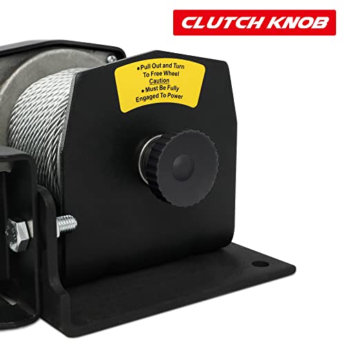 Xpv Auto USAM-XPVEW010 2500Lbs Electric Winch 12V Waterproof Steel Cable thumb #3