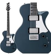 Amazon | Ryoga HORNET Open Pore Black エレキギター ハムバッカー