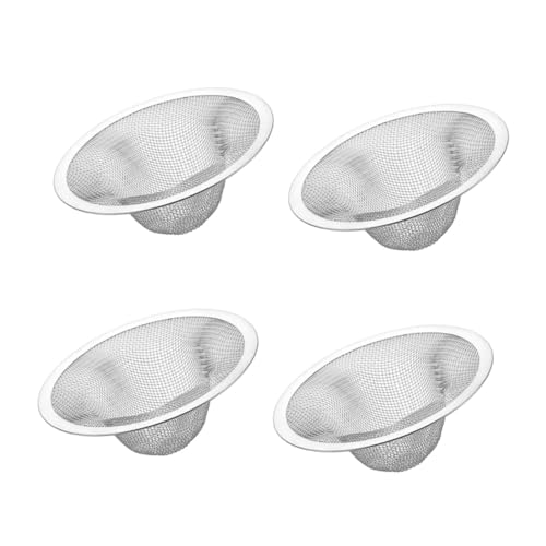 Filtro colador para fregadero de acero inoxidable 4 piezas miniatura 5