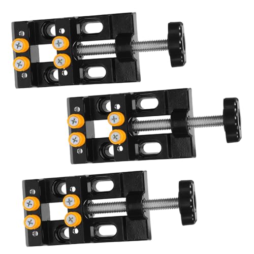 LIFKOME 3個 多機能 固定 クリップ 便利 ミニ バイス クランプ 小型 テーブル バイス 多目的 ベンチ 小型 クランプ ドリル プレ