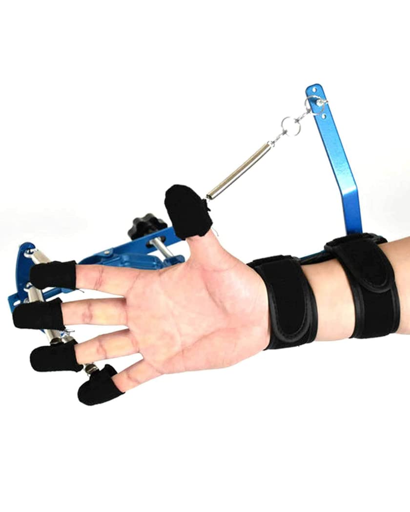 Férula de Mano Ajustable, Soporte para Dedo, muñeca, ortesis, aleación de Aluminio, Dispositivo de Entrenamiento de rehabilitación de Dedos para hemiplejia por accidente cerebrovascular