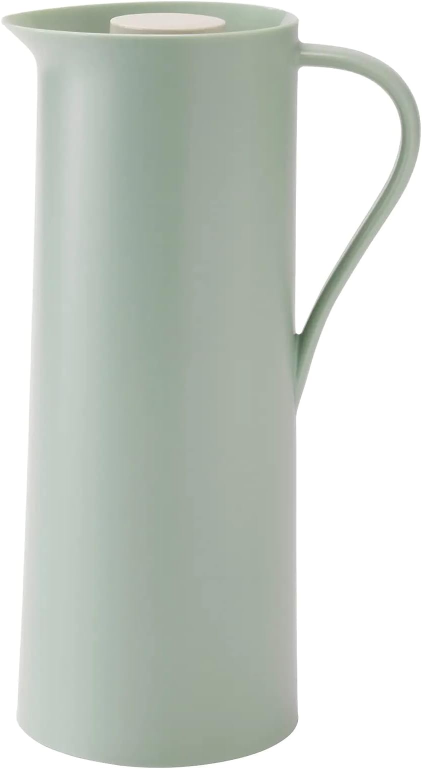 Ikea Behövd Vacuum Flask, Light Breen/Beige One Liter - Plastic, 1 L