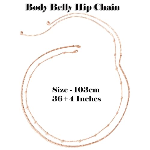 Image of VAMA FASHIONS Sexy Stone Hip Belly Chain Saree Waist belt karddhani vaddanam Bikni Kamarbandh Body Kamarchain Kamarband for women Girls