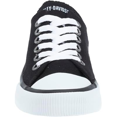 Harley-Davidson Footwear Womens Zia Lace Up Sneakers Shoes Casual - Black