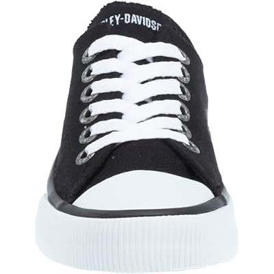 Harley-Davidson Footwear Womens Zia Lace Up Sneakers Shoes Casual - Black