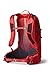 Gregory Miko 15L Unisex Day Hiking Backpack, Ventilated Backpanel, Built-In Hydration Attachment for Water Bladder (Reservoir Not Included), One Size Fits All, Sumac Red