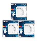Cree-TW Series 6 in. 65W Equivalent, (12.5 watts), Daylight (5000K) LED Retrofit Recessed Downlight (3-pack)