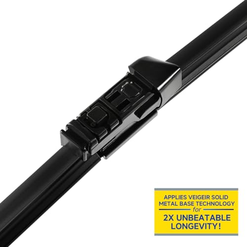 3 Pack Windshield Wiper Blades Compatible With Mazda CX-5 CX-9 2017 2018 2019 2020 2021 2022 CX5 CX9 Original Factory Quality Front Rear Wipers Blade Set for My Car - 24