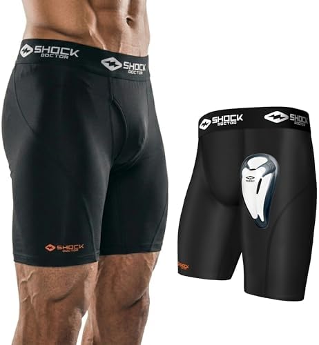 Shock Doctor mens 221 Compression short (pack of 1)