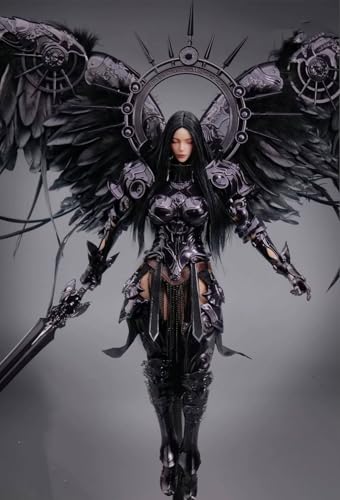 Tbmodel LXF2512C Lucifer 1/6 Scale Figure, Silent Wings, Dark Angel, Bare Body, Full Set, Cosplay Action Figure