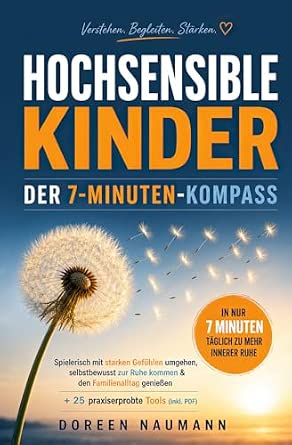 Cover: Hochsensible Kinder – Der 7-Minuten-Kompass
