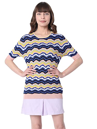 Image of VERO MODA Women's Rayon Blend Slim Fit Top