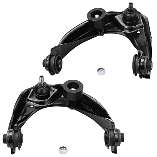 Image of Detroit Axle - Front 14pc Control Arms Kit for 2006-2007 Ford Fusion Lincoln MKZ Zephyr Mercury Milan, 6 Control Arms w /Ball Joints 4 Tie Rods 2 Sway Bars 2 Boots Replacement