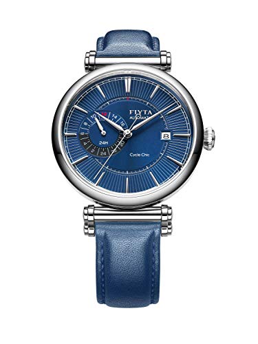 Fiyta in GA850001.WLL Montre Homme Automatique en Acier et Cuir Noble