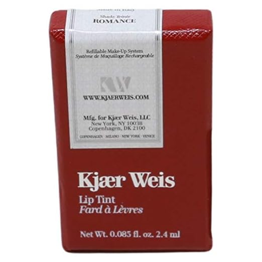 Kjaer Weis Lip Tint. Hydrating Nude Lip Color Makeup with Soft Satin Finish. Nourishing Ingredients for Long Lasting Lip Stain. Cruelty Free Clean Makeup (Dream State Iconic)